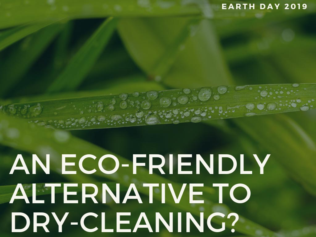 Wet Cleaning is the Eco-Friendly Alternative for Dry-Clean-Only Items